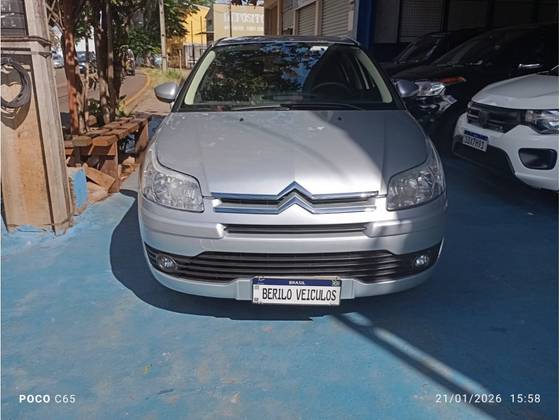 CITROËN C4 2.0 EXCLUSIVE 16V FLEX 4P AUTOMÁTICO
